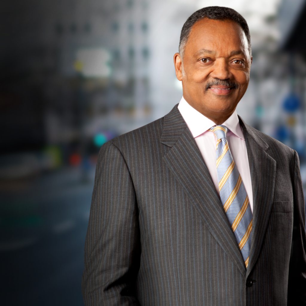 The Reverend Jessie Jackson, inspiring peace, equality, and justice without frontiers