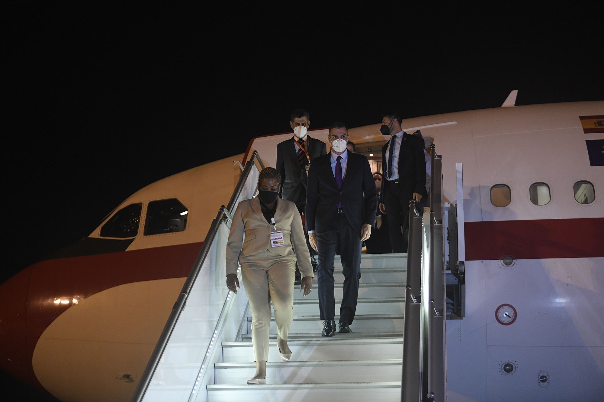 Pedro Sánchez inicia una gira por Ángola y Senegal