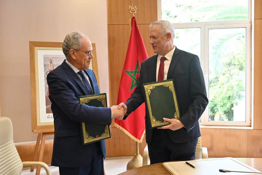 El ministro israelí Benny Gantz fortalece la relación entre Israel y Marruecos, tras su primera visita.